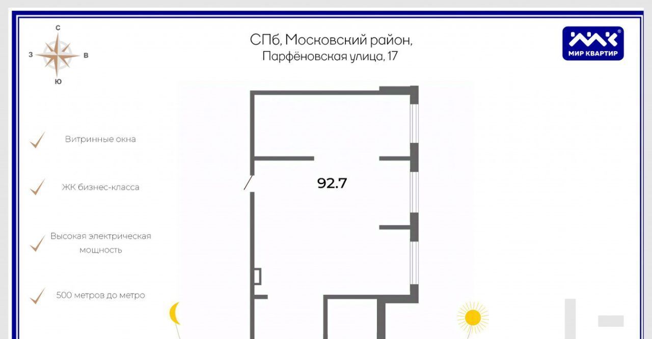 свободного назначения г Санкт-Петербург метро Московские Ворота ул Парфёновская 17 фото 2