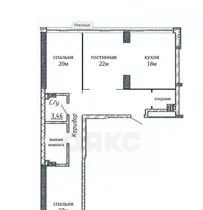 квартира г Ростов-на-Дону р-н Ленинский ул Береговая 6 фото 2