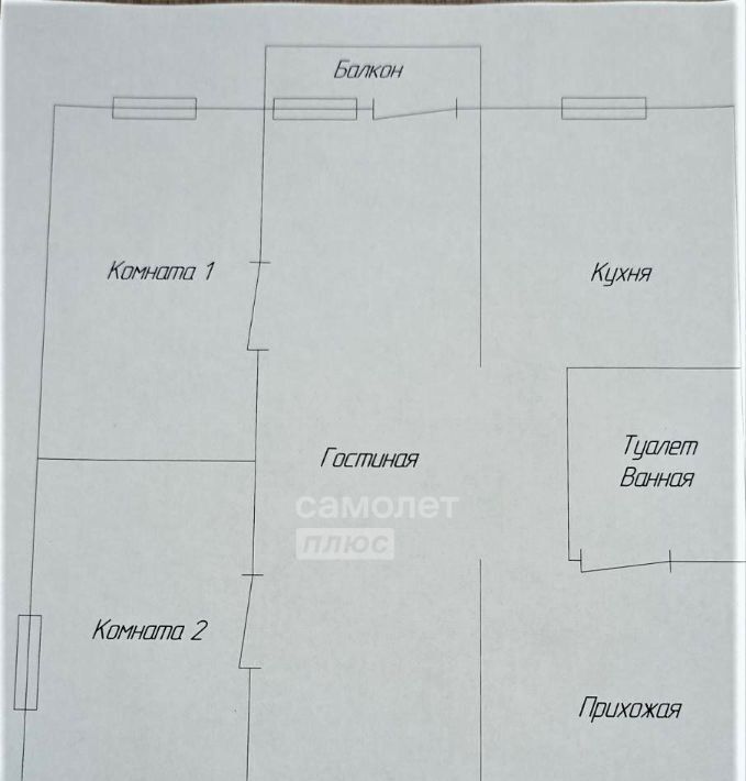 квартира г Саратов р-н Ленинский проезд Международный 1-й 3 фото 11