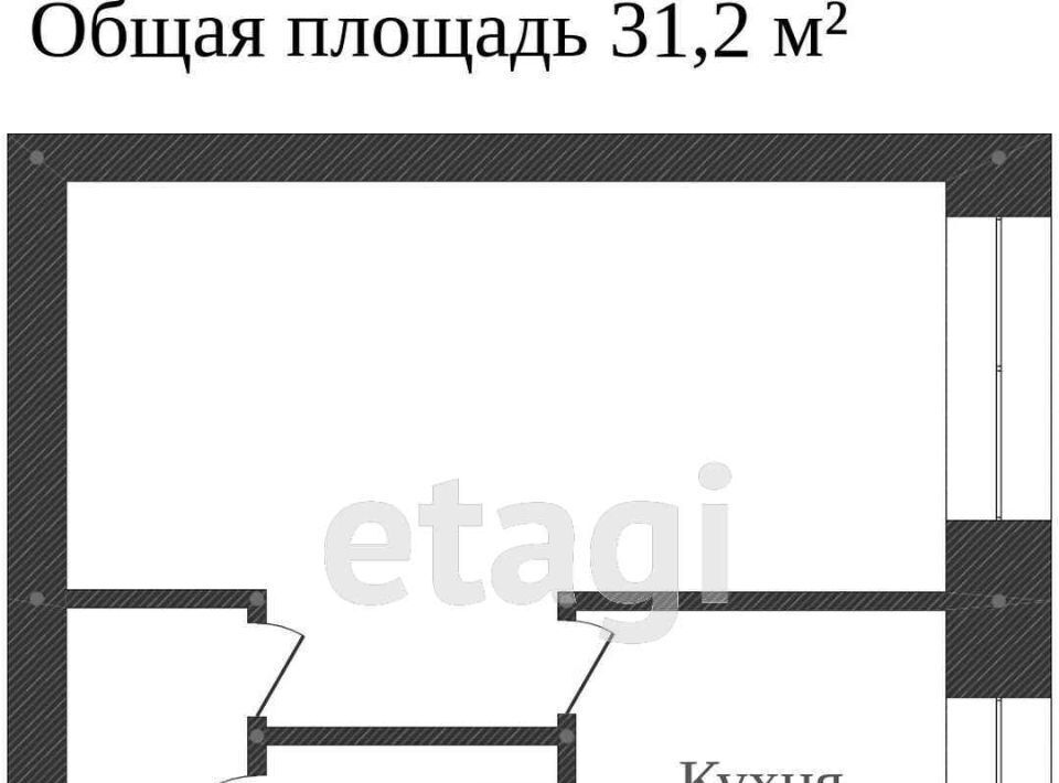 квартира г Калуга р-н Московский ул Московская 176/4 фото 2