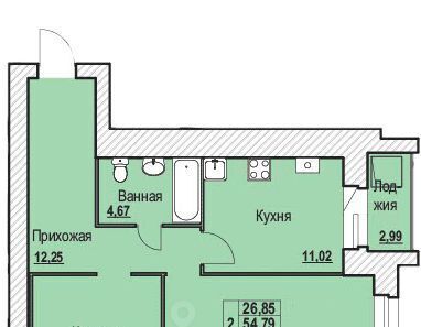 квартира г Ярославль р-н Фрунзенский Престиж Сити жилой комплекс фото 1