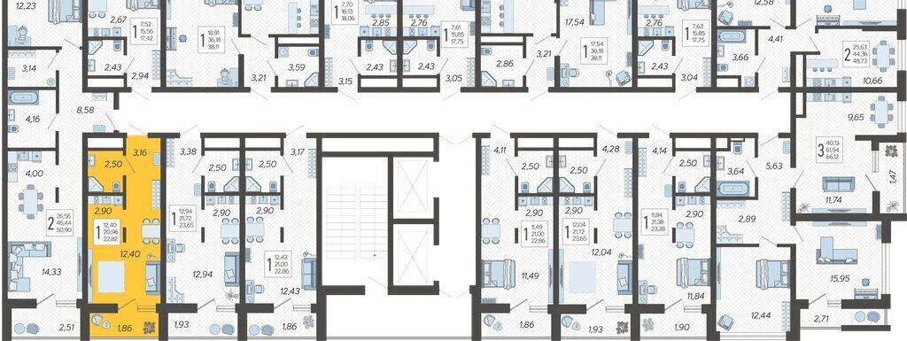 квартира г Сочи р-н Хостинский ЖК «Кислород» 15 Хостинский район фото 2