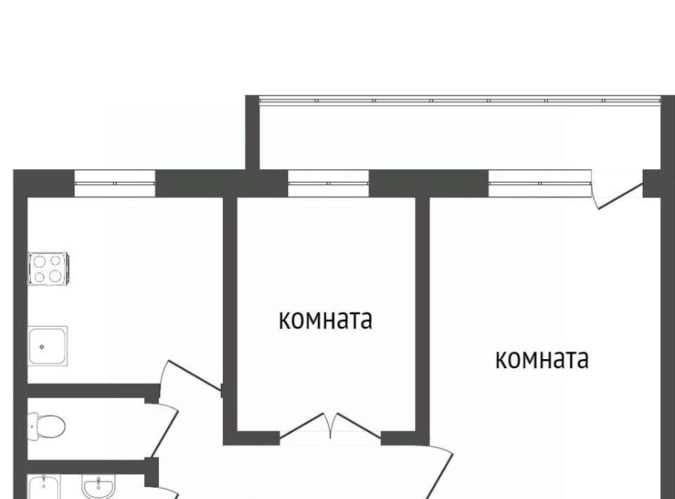 квартира г Улан-Удэ р-н Железнодорожный ул Добролюбова 7 фото 13