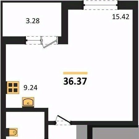 квартира г Воронеж р-н Центральный ул Ломоносова 116/1 фото 1