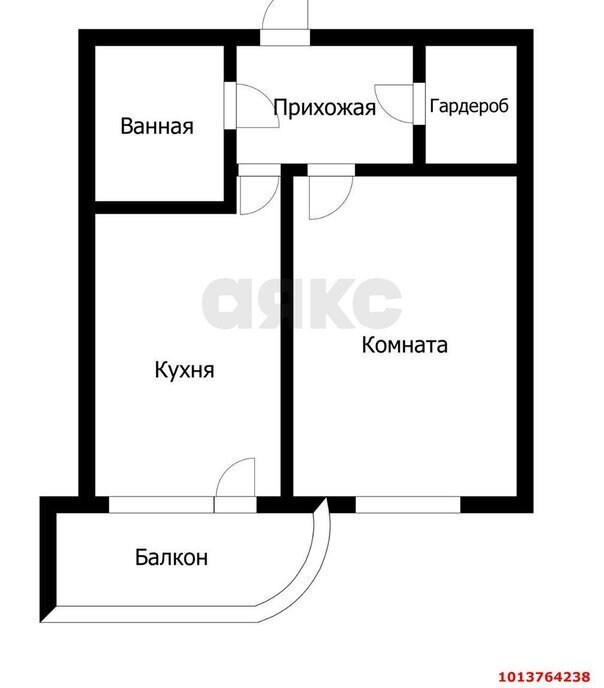 квартира г Краснодар р-н Западный ул Кожевенная 22 ЖК «Резиденция» фото 20