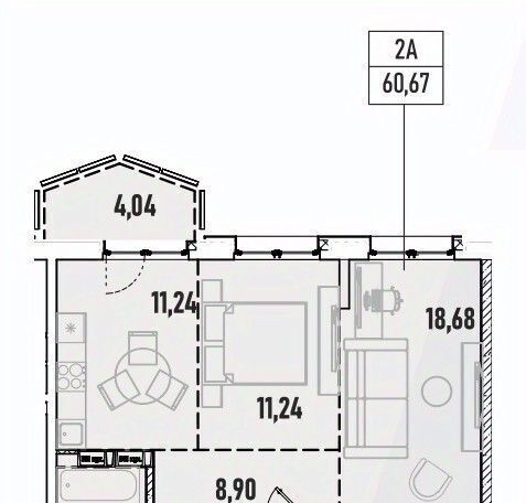 квартира г Иркутск р-н Октябрьский ул Донская 5г фото 1