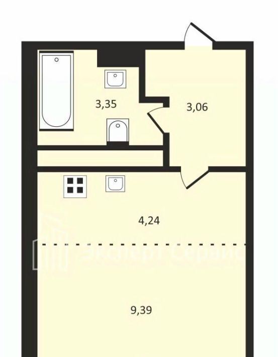 квартира р-н Всеволожский г Мурино ул Графская 6к/4 Девяткино фото 2