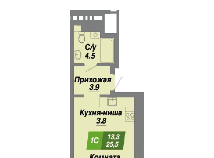 квартира г Новосибирск р-н Калининский Заельцовская Калининский квартал жилой комплекс фото 1