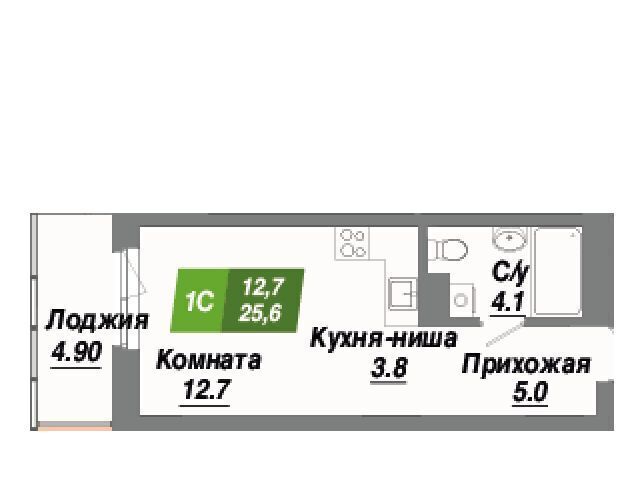 квартира г Новосибирск р-н Калининский Заельцовская Калининский квартал жилой комплекс фото 1