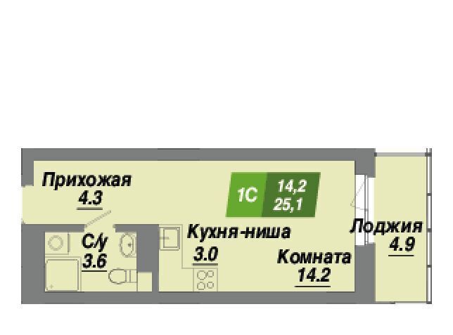 квартира г Новосибирск р-н Калининский Заельцовская Калининский квартал жилой комплекс фото 1