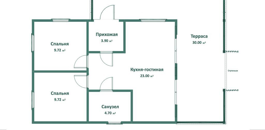 дом р-н Выборгский коттеджный поселок Приветное Полянское сельское поселение, 74 фото 30