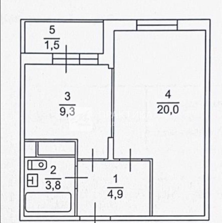 квартира г Мытищи ул Комарова 2к/3 фото 21