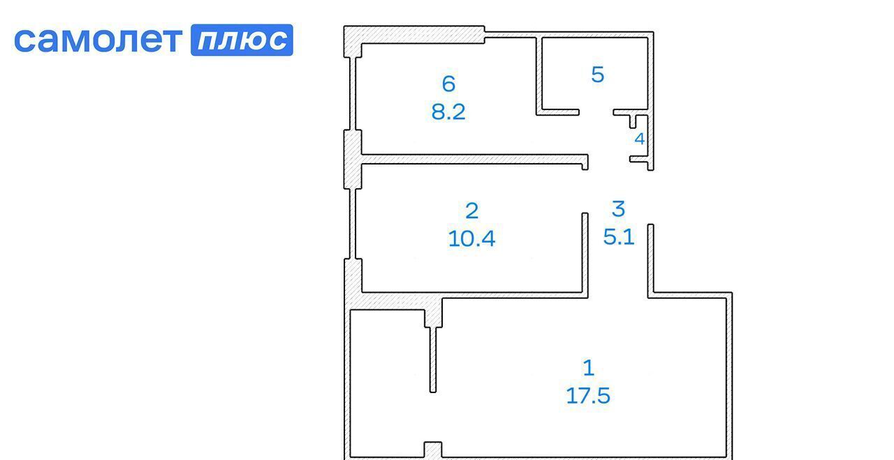 квартира г Пермь р-н Свердловский проезд Серебрянский 19 фото 3