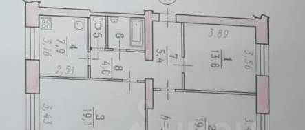 квартира г Омск р-н Центральный ул Лермонтова 4 Центральный АО фото 3