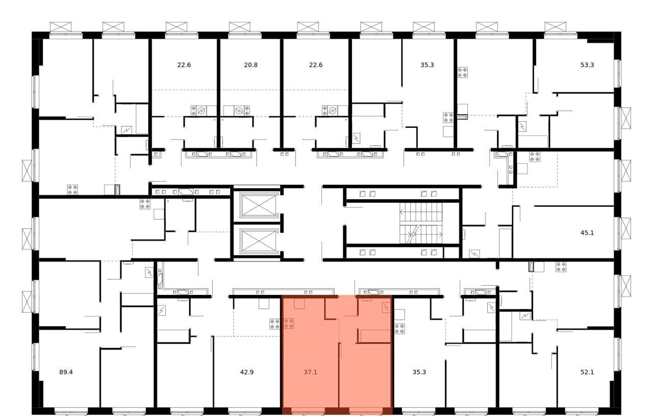 квартира г Одинцово ЖК Одинцово-1 1 корп. 1. 26, Рассказовка фото 2