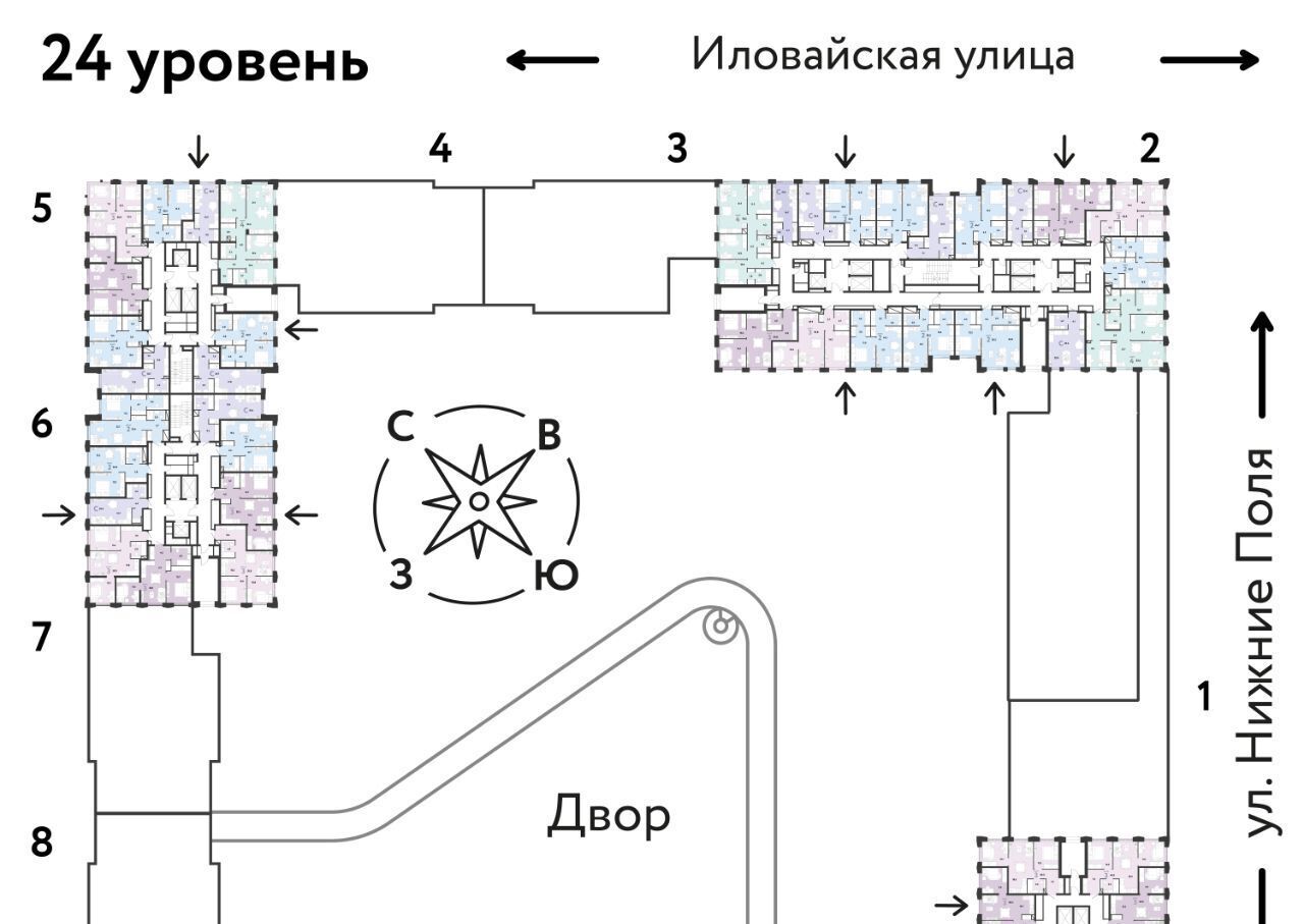 квартира г Москва Перерва ул Иловайская ЖК «Страна.Иловайская» муниципальный округ Марьино фото 2