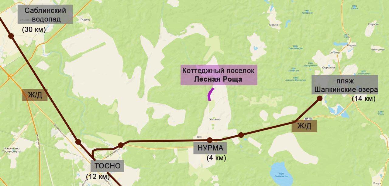 земля р-н Тосненский д Нурма Московское шоссе, 9765 км, Нурминское сельское поселение фото 1