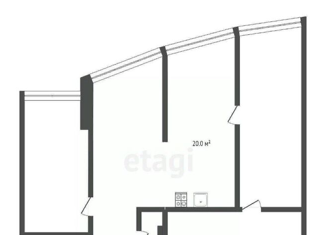 квартира р-н Ленинский дом 2а/23б ЖК «Адмирал» Солдатская слобода фото