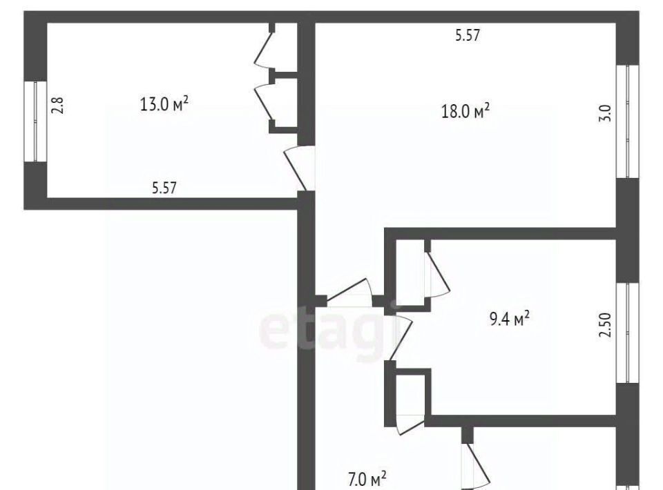 квартира г Азов ул Макаровского 31 Азовский район фото 2