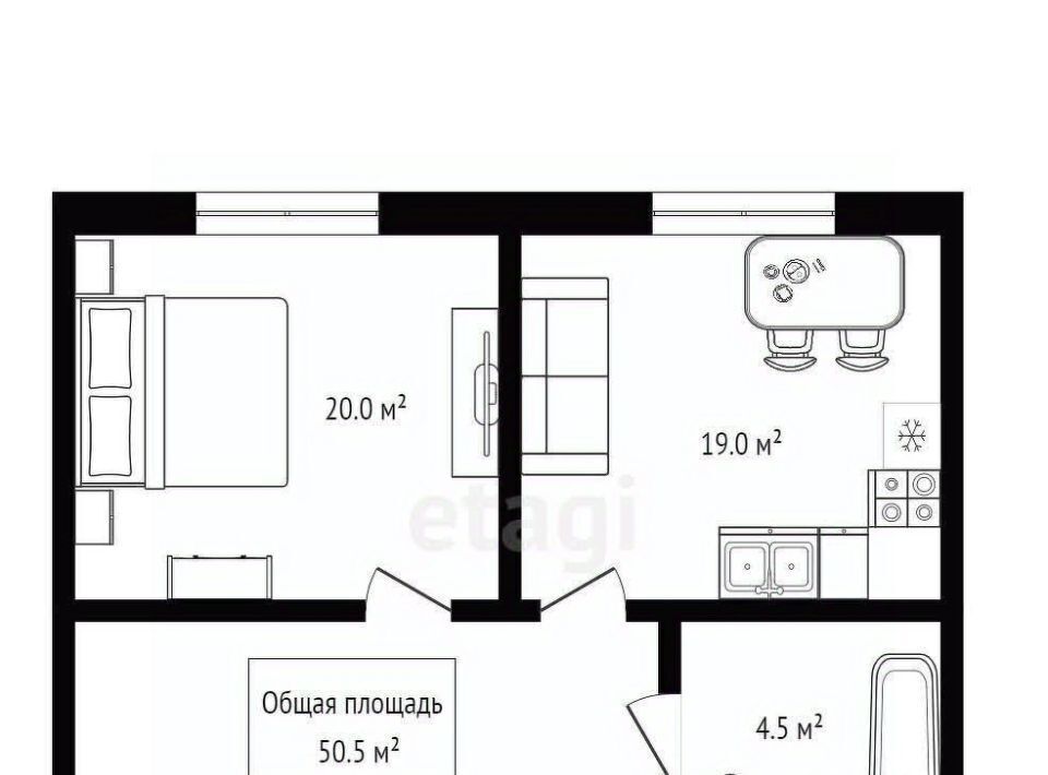 квартира р-н Ордынский рп Ордынское ул Мира 39 фото 10