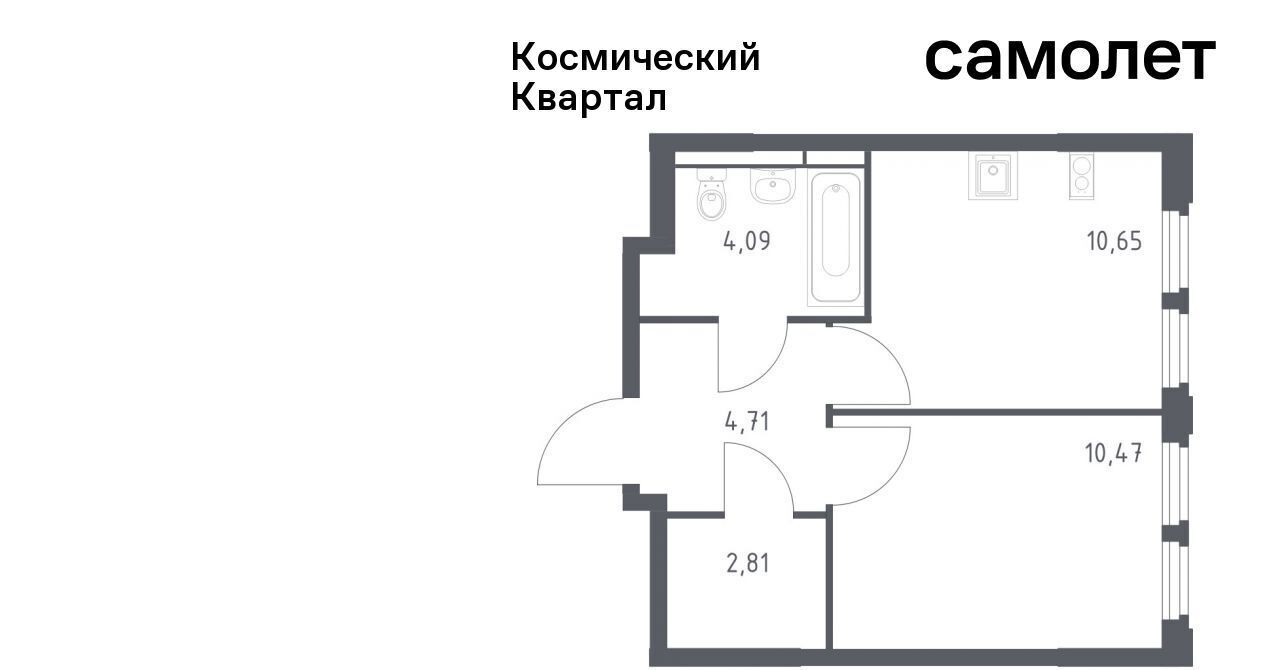 квартира г Королев мкр Юбилейный Щёлковская фото 1