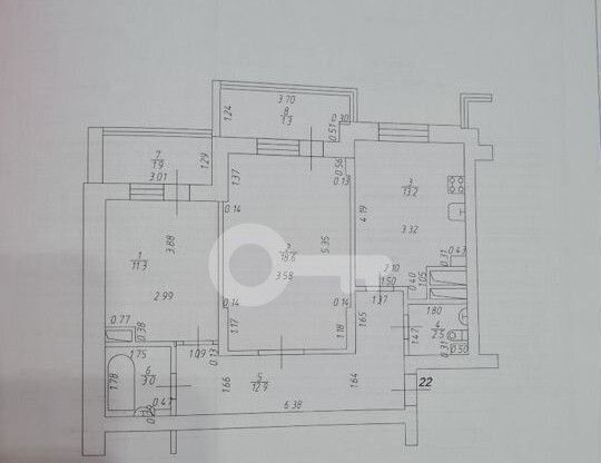 квартира г Казань р-н Кировский ул Айрата Арсланова 6а фото 19