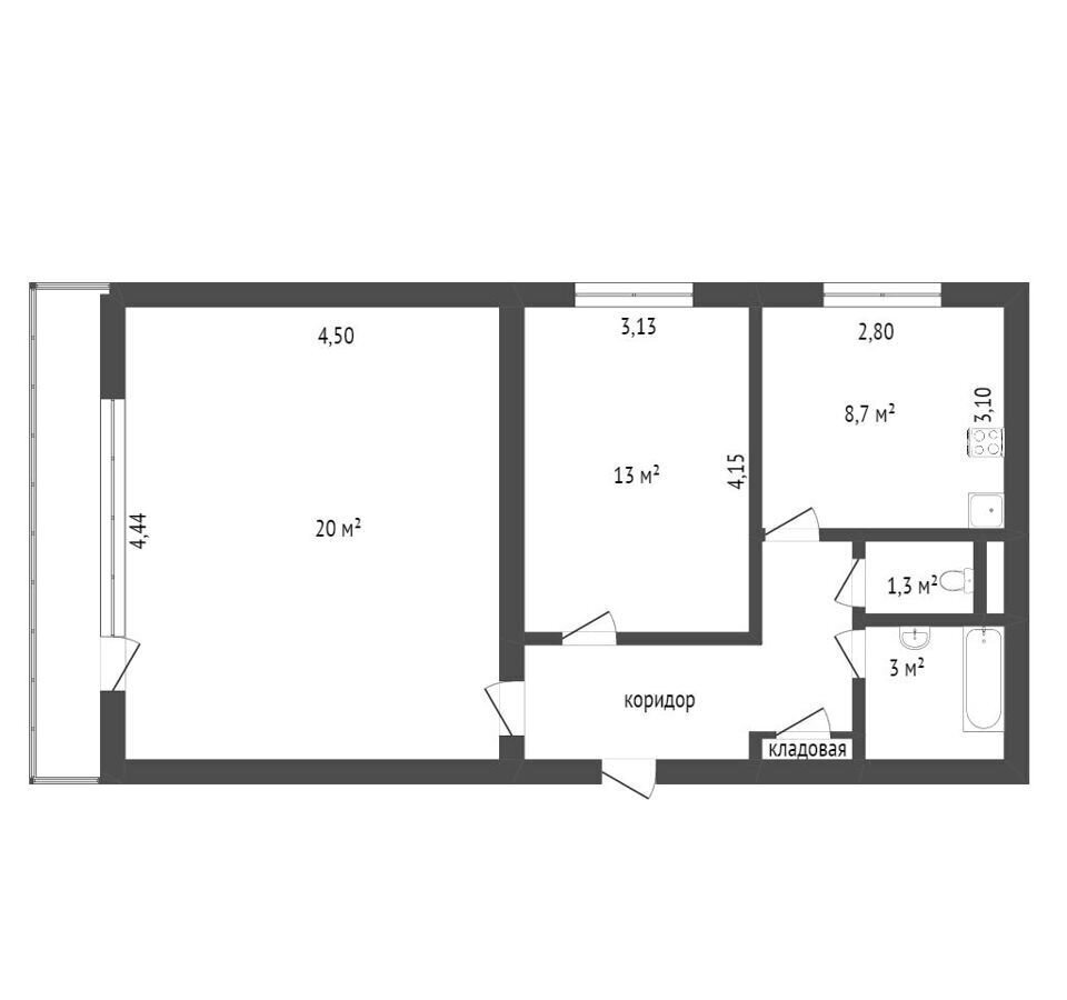 квартира г Ачинск ул Мира 12 фото 17