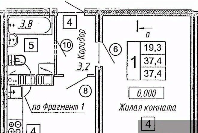 квартира р-н Рамонский с Ямное ул Генерала Черткова 1 фото 1