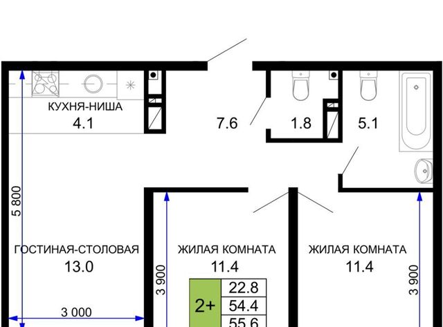 р-н Прикубанский дом 2к/23 фото