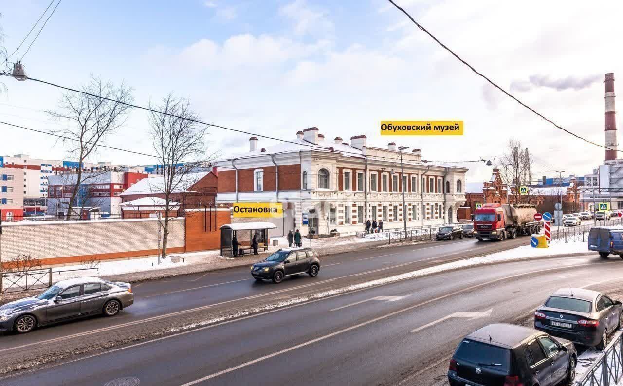 квартира г Санкт-Петербург метро Пролетарская Александровское пр-кт Обуховской Обороны 251 округ Обуховский фото 21