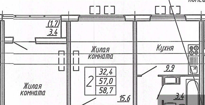 квартира г Воронеж р-н Центральный ул Шишкова 140б/6 фото 1