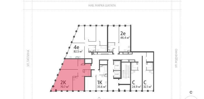 квартира г Москва метро ЗИЛ ул Родченко 2 фото 2