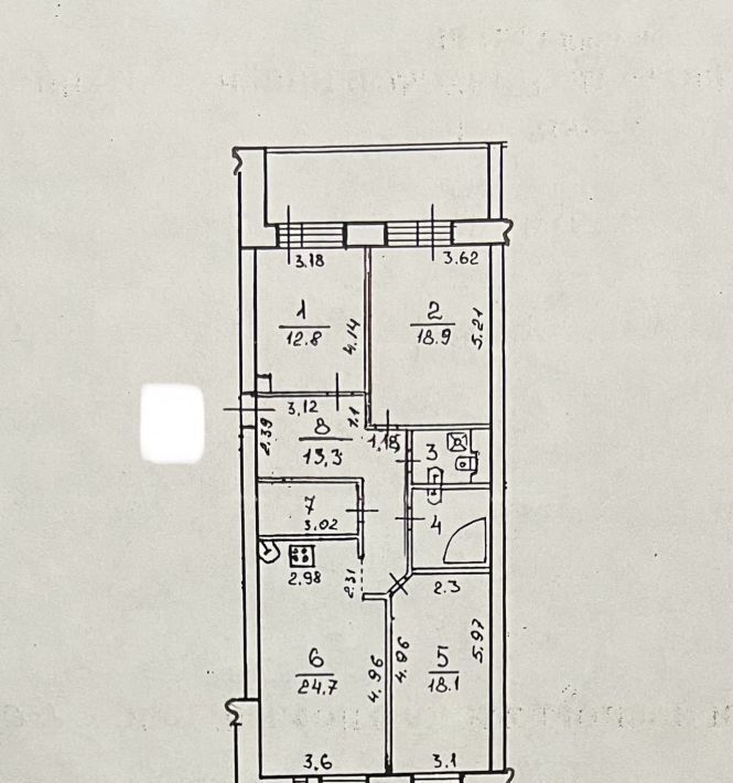 квартира г Сыктывкар ул Карла Маркса 191 фото 18