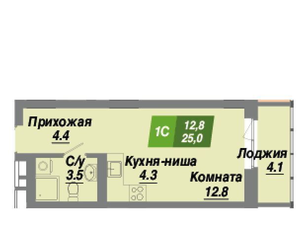 квартира г Новосибирск Заельцовская Калининский квартал жилой комплекс фото 1