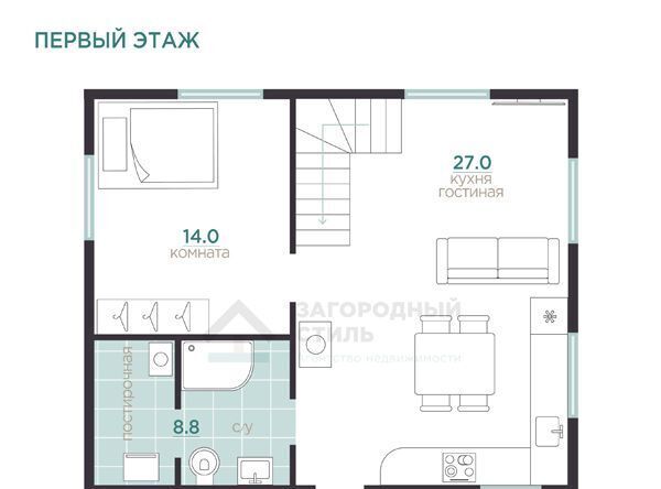 дом р-н Всеволожский массив Карьер Мяглово снт Уткина Заводь Колтушское городское поселение, 15-я линия, 467 фото 35