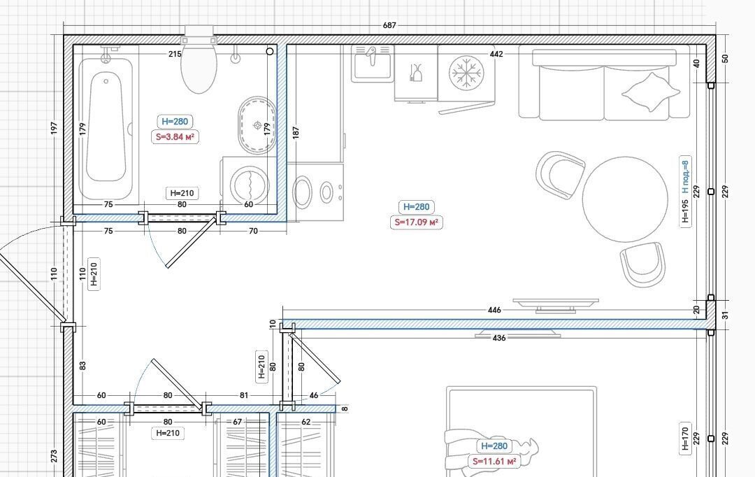 квартира г Москва метро Нижегородская ул Газгольдерная 10 ЖК «Профит» муниципальный округ Нижегородский фото 14