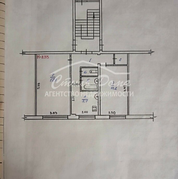 квартира г Волгоград р-н Краснооктябрьский ул им. маршала Еременко 88 фото 4