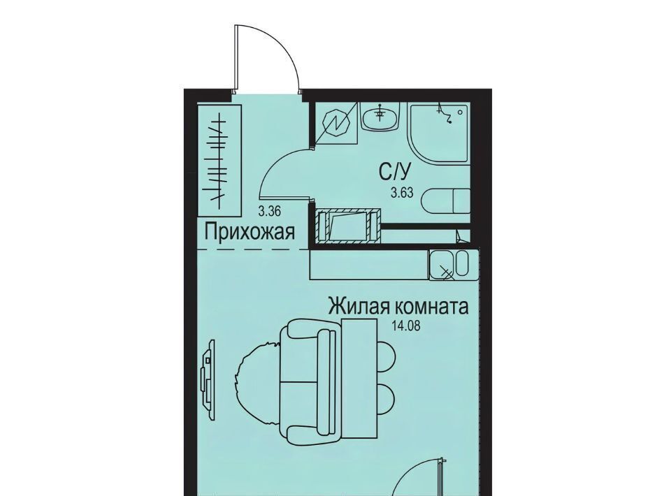 квартира р-н Всеволожский д Новосергиевка Заневское городское поселение, Улица Дыбенко фото 1