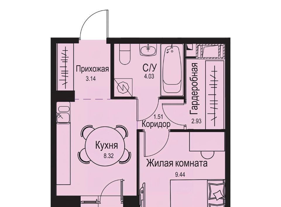 квартира р-н Всеволожский д Новосергиевка Заневское городское поселение, Улица Дыбенко фото 1