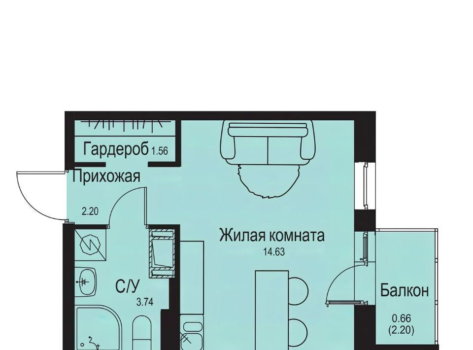 квартира р-н Всеволожский д Новосергиевка Заневское городское поселение, Улица Дыбенко фото 1