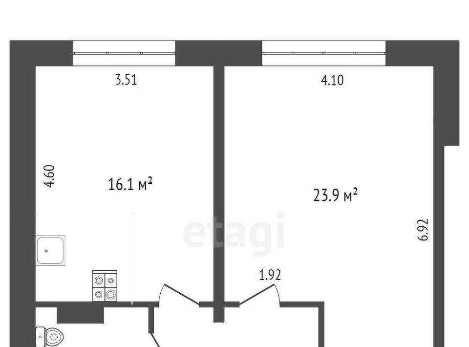 квартира г Великий Новгород ул Арциховского 11 фото 2