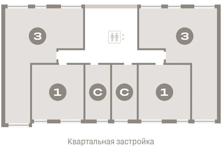 квартира г Тюмень ул Мысовская 26к/1 ЖК «Зарека» Центральный административный округ фото 2