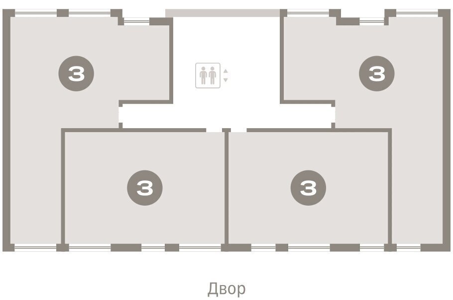 квартира г Тюмень ул Мысовская 26к/1 ЖК «Зарека» Центральный административный округ фото 2