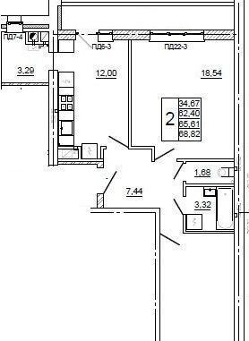 р-н Промышленный ул Крупской 5 блок-секция 3, д. 54Б, 4 фото