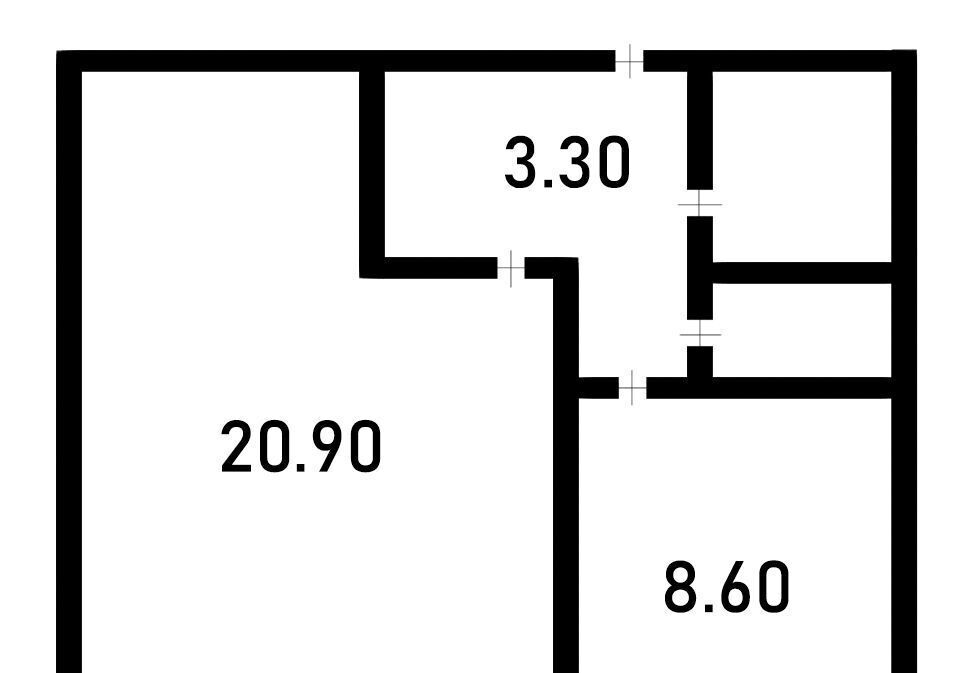 квартира г Новосибирск р-н Советский Академгородок ул Терешковой 44 фото 2