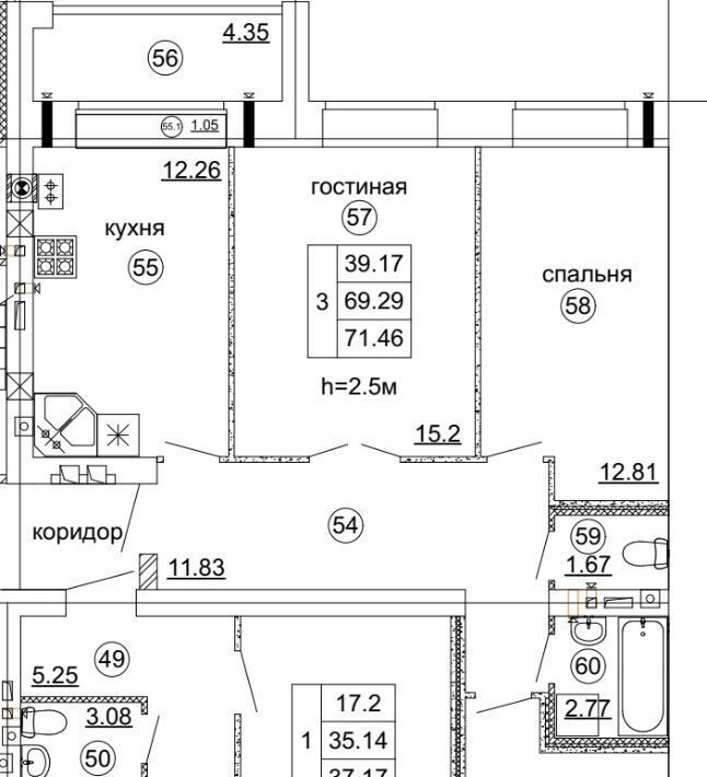 квартира г Йошкар-Ола д Савино ул Савино 44 фото 20