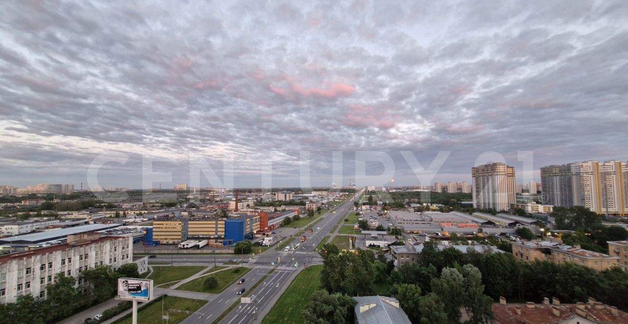 квартира г Санкт-Петербург метро Проспект Славы пр-кт Славы 55 фото 8