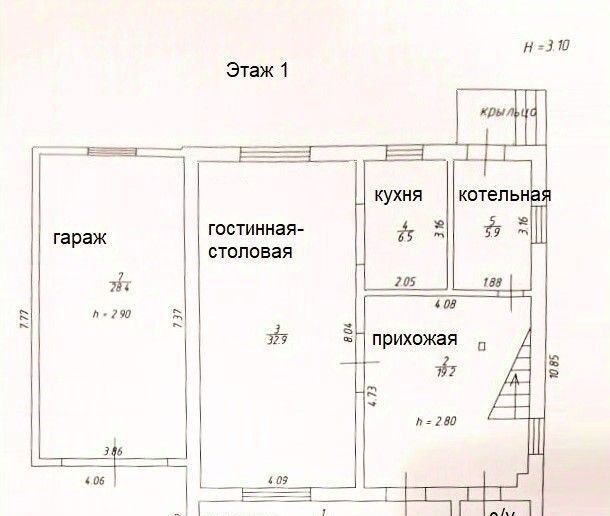 дом р-н Тукаевский п Сосновый Бор ул Полевая 17 Князевское с/пос фото 3