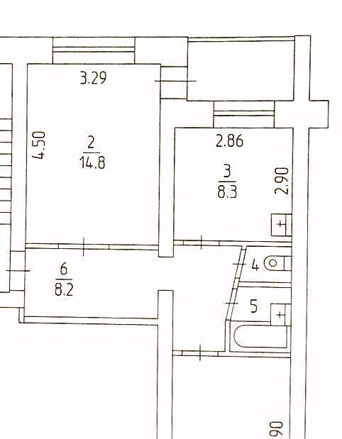 квартира г Пермь р-н Дзержинский ул Маяковского 33/3 фото 2