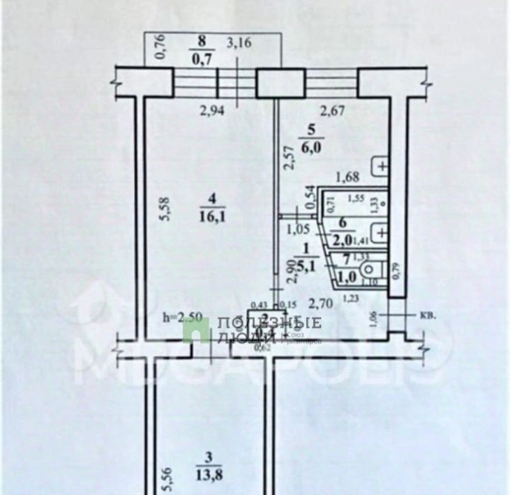 квартира г Чита р-н Ингодинский б-р Украинский 1 фото 2